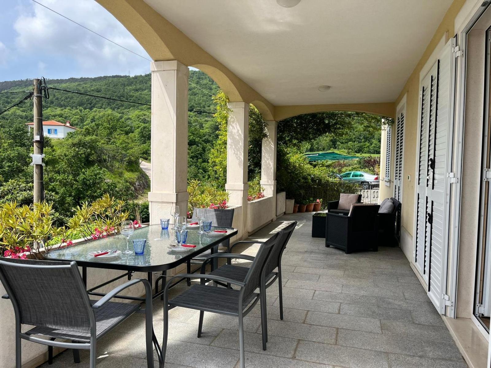 Apartman En Moscenicka Draga Exterior foto